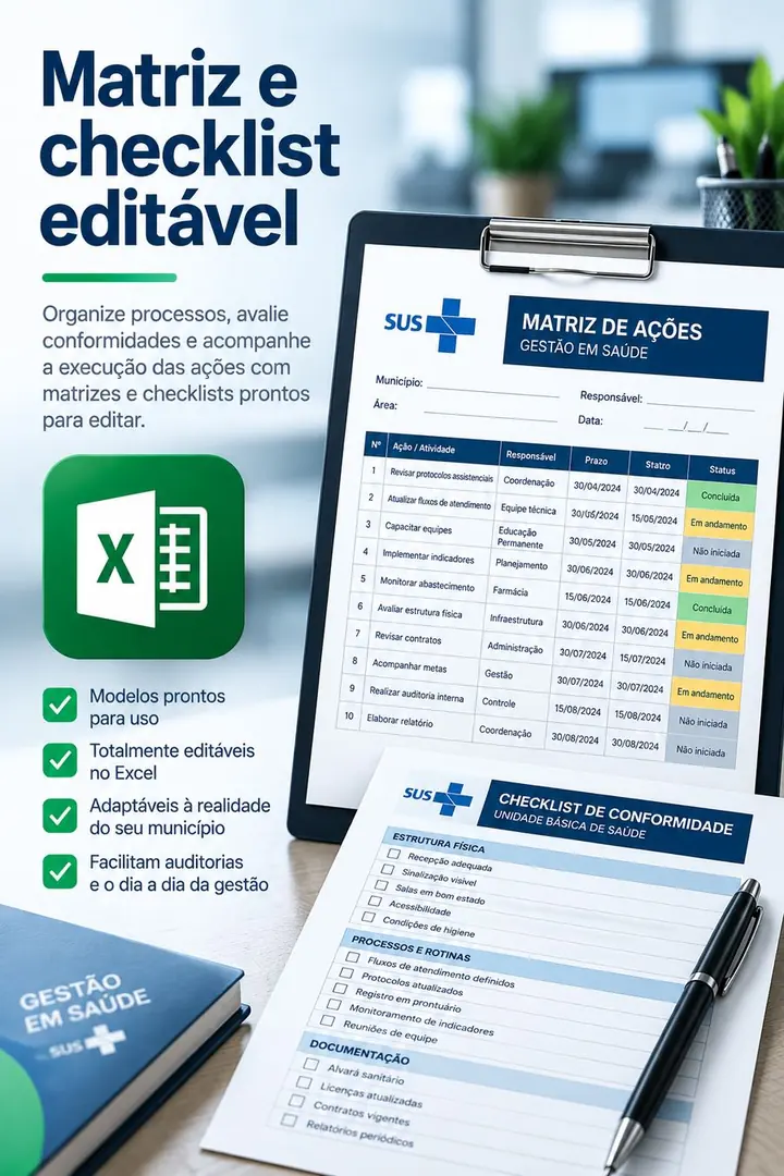 Matriz e checklist